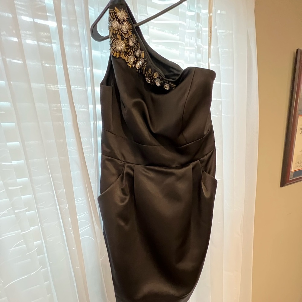 black vintage inspired dress